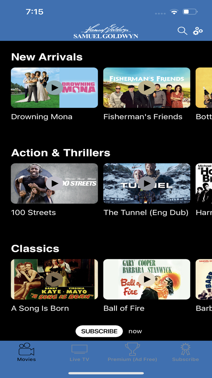 Samuel Goldwyn – Watch Movies