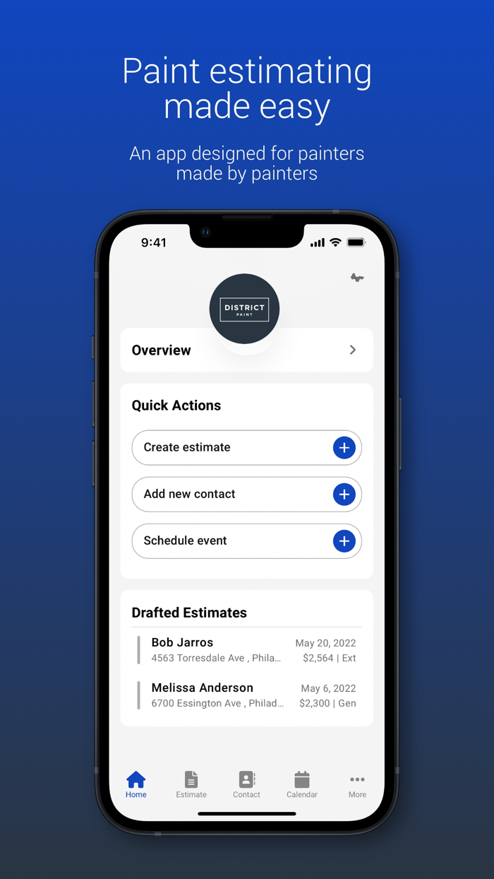 Paintbox App for Painters