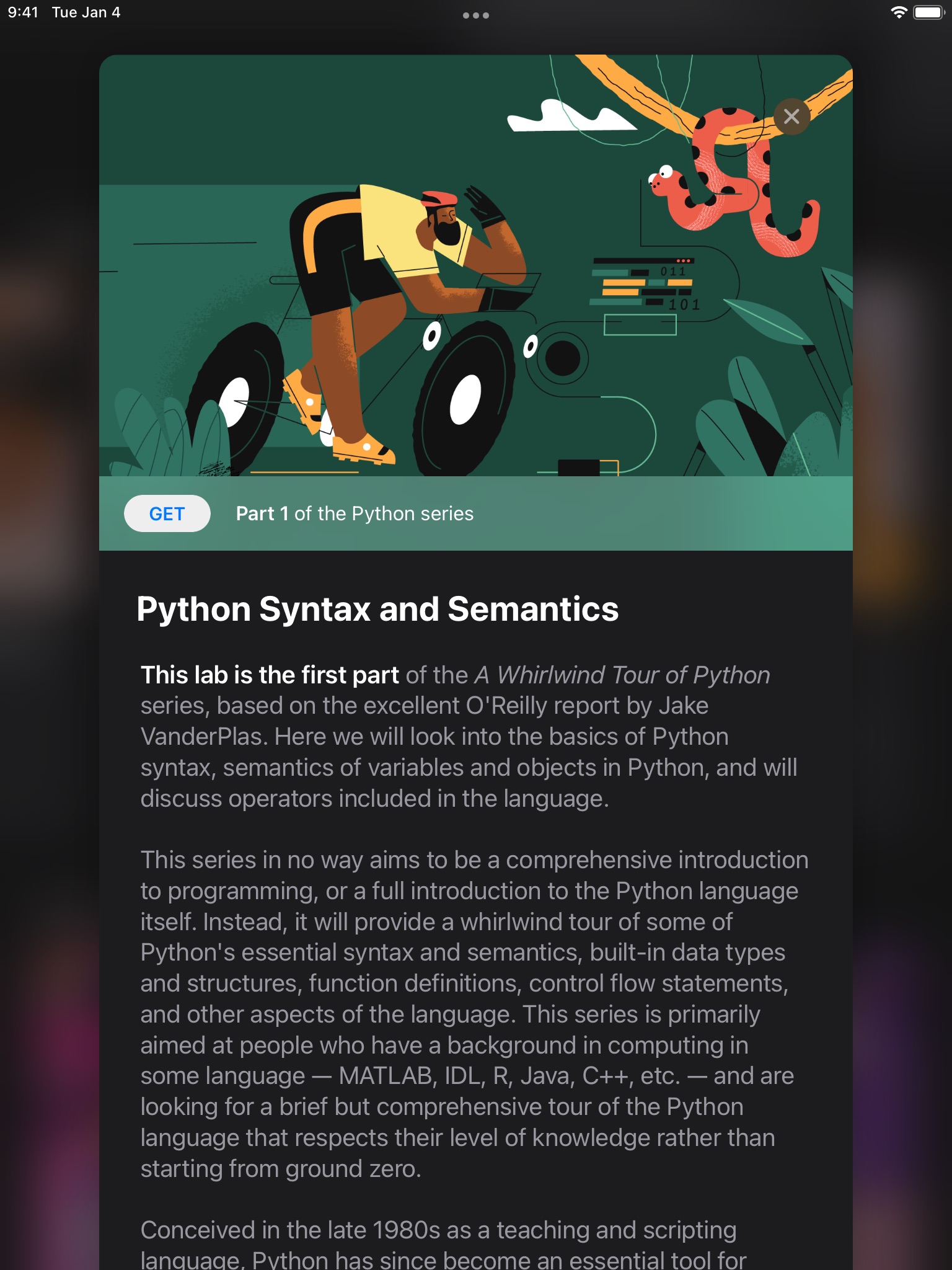 Tinkerstellar - Learn Python screenshot 4