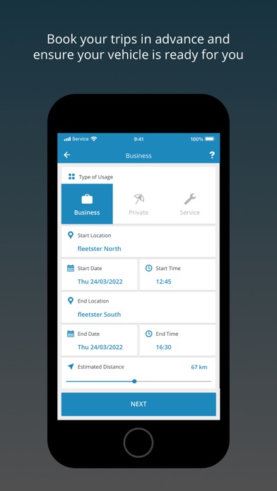 fleetster Corporate CarSharing screenshot 4