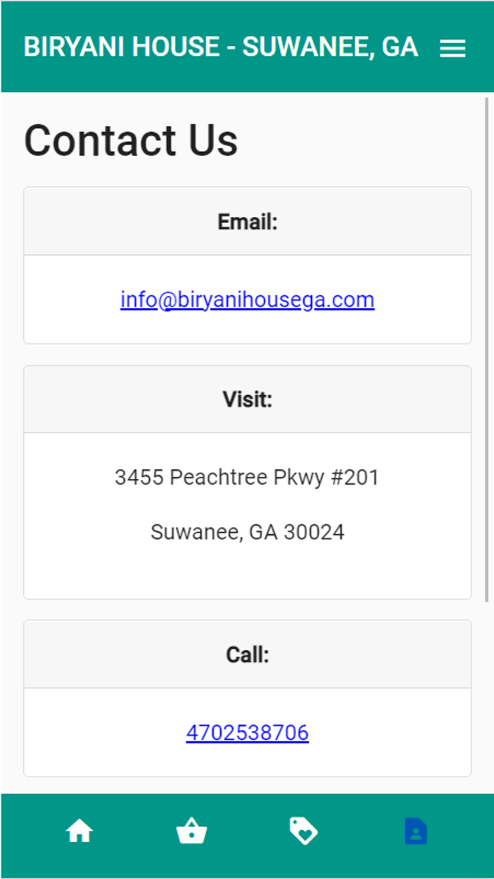 Biryani House Suwanee