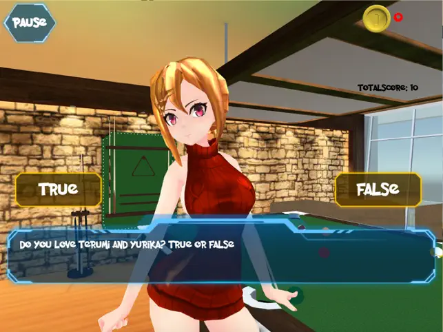 Screenshot 1 Anime Waifu Dating Simulator iphone