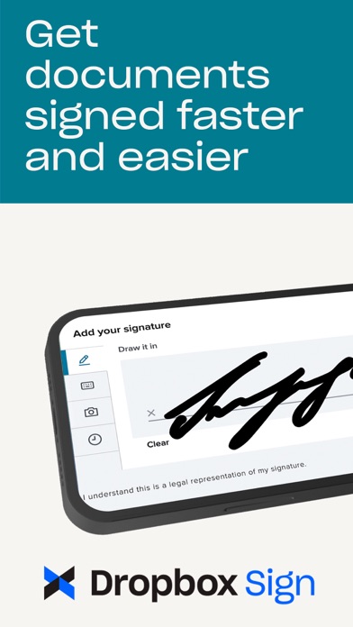 Dropbox Sign: Fill & sign docs Screenshot