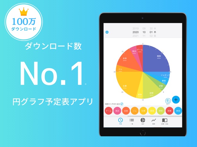 一日予定表 カレンダー Todo リスト 日記 をapp Storeで