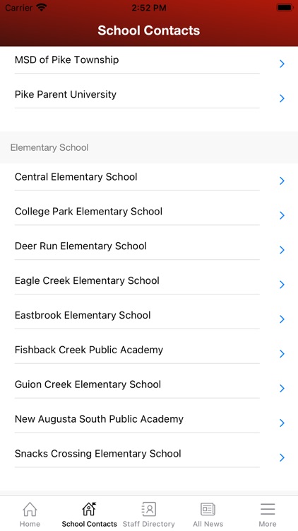 MSD of Pike Township