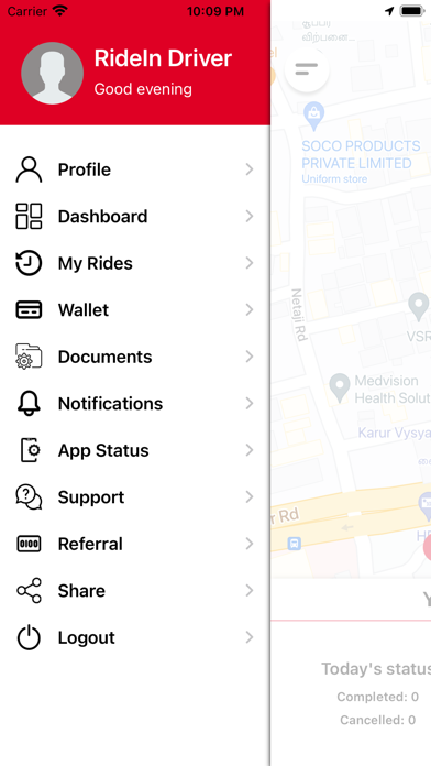 RideIn-Driver screenshot 3