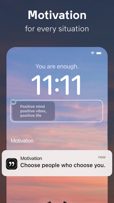 Motivation - Daily quotes Screenshot