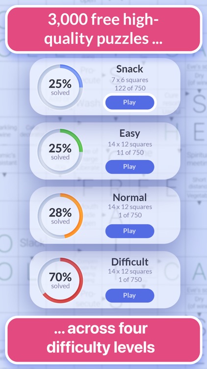 Pure Crosswords - a Puzzle App by the binary family