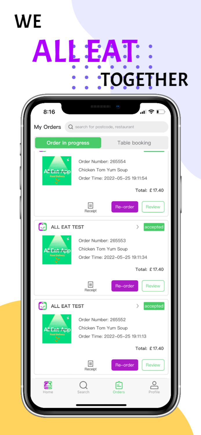 All Eat App Food Delivery