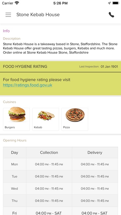 Stone Kebab House screenshot-3