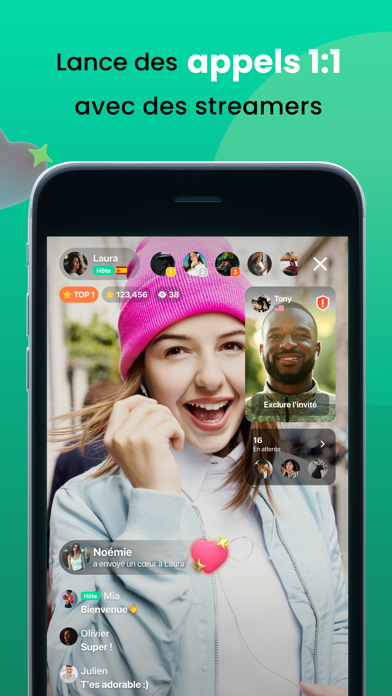 Azar: Chat vidéo en live Azar: Chat vidéo en live