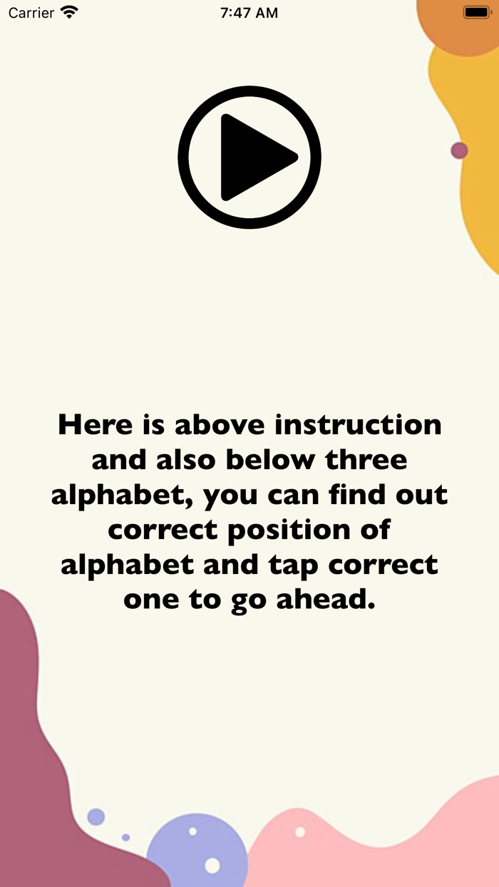 Detect Alphabet Position
