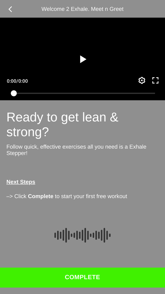 Exhale By Step Fitness LLC