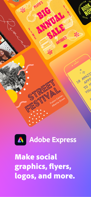 ‎Adobe Express: Graphic Design Screenshot