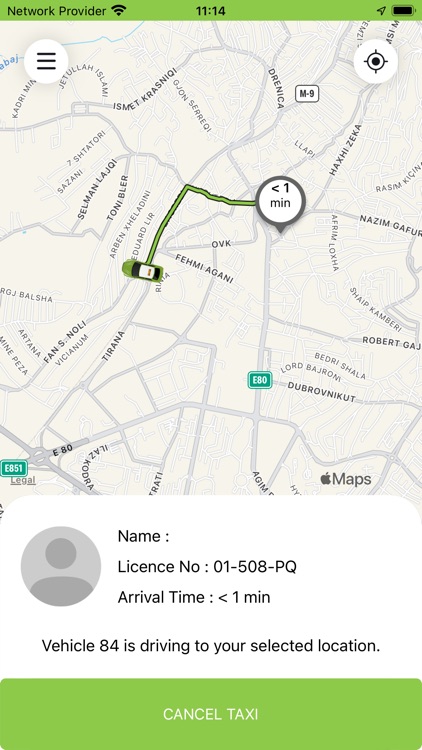 Online Taxi Prishtina screenshot-5