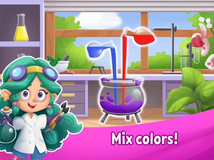 Сoloring game - Color learning