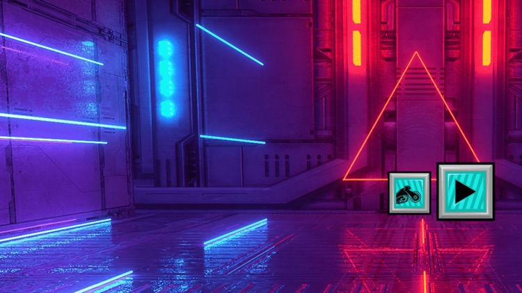 Fluorescent motorcycle