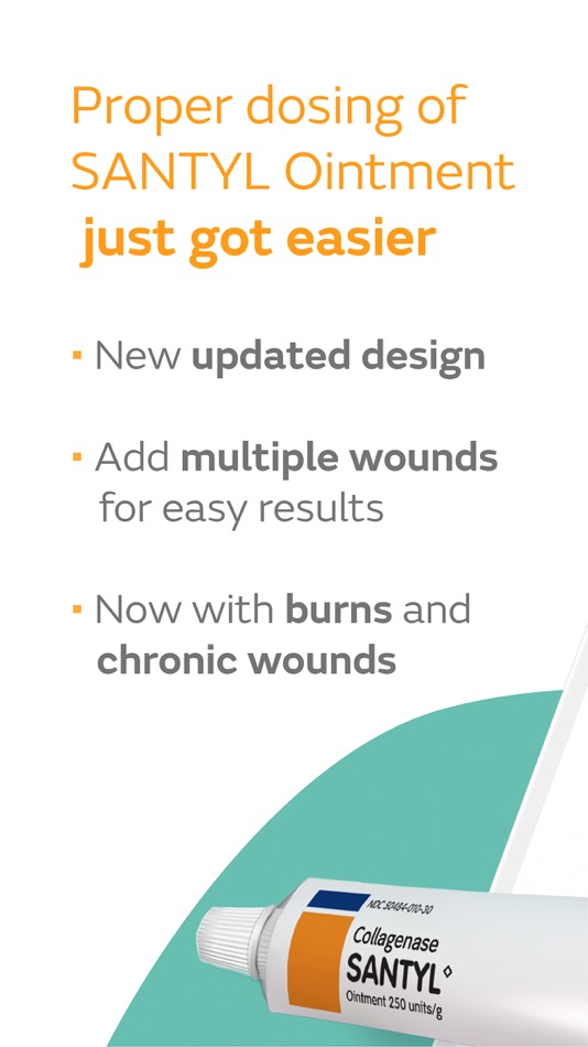 SANTYL* Dosing Calculator by Smith & Nephew (iOS Apps) — AppAgg