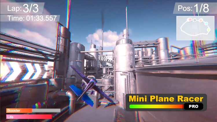 Mini Plane Racer Pro screenshot-3