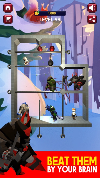 Hero Rescue- Pin Puzzle King screenshot-3