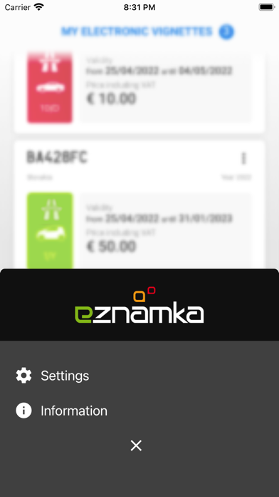 eznamka screenshot 4