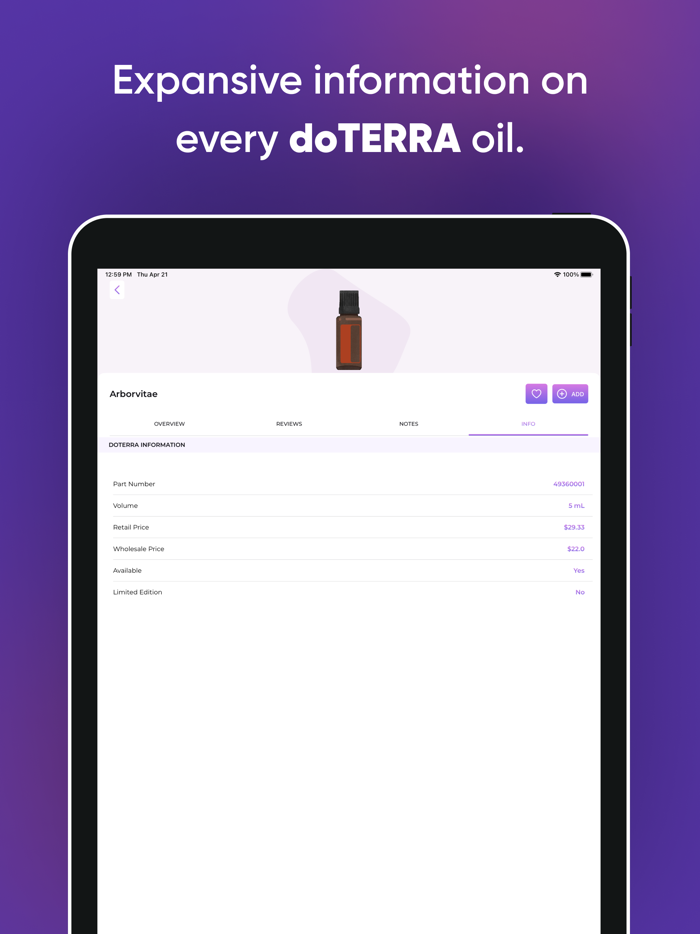 Essential Oils for doTERRA