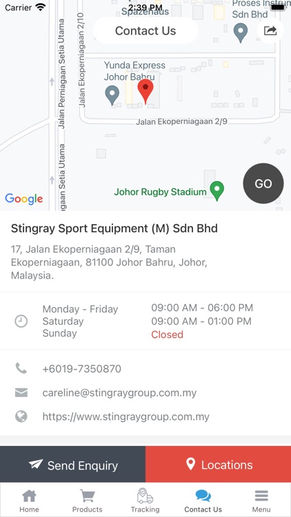 Stingray Sport Equipment screenshot-4