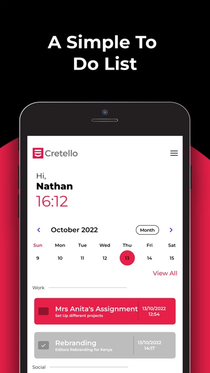 Cretello - Simple To Do List