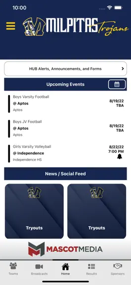 Game screenshot Milpitas Trojans Athletics apk