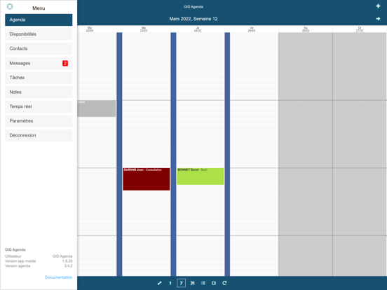 GID Agenda screenshot 2