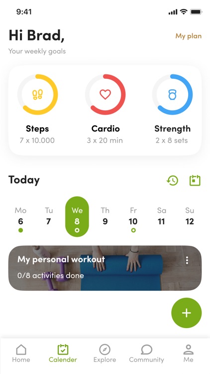 Fit Unity App