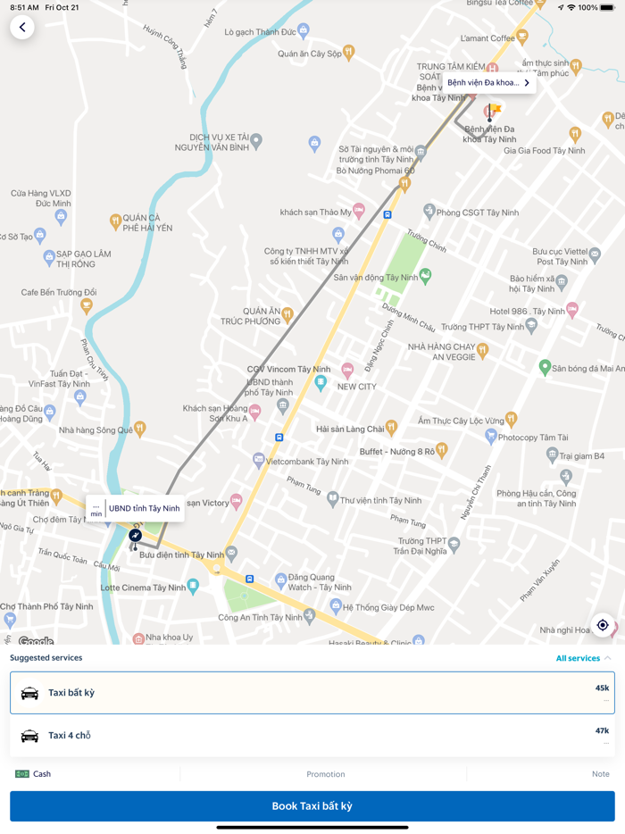 Taxi Tay Ninh
