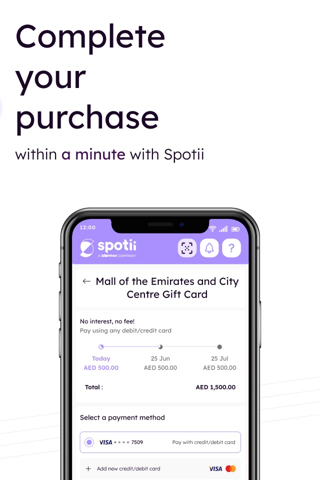 Spotii | Buy Now, Pay Later! screenshot 3