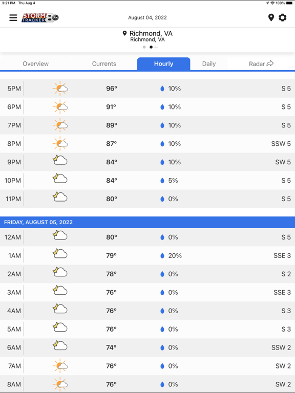 WRIC StormTracker 8 Weatherのおすすめ画像4