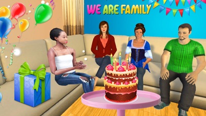 Paper Girl Mom Family Games 3dのおすすめ画像1