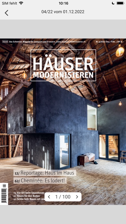 Häuser modernisieren