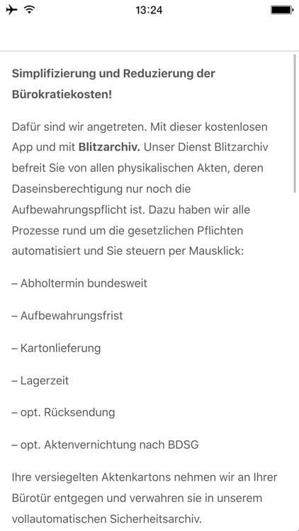 Aufbewahrungsfristen