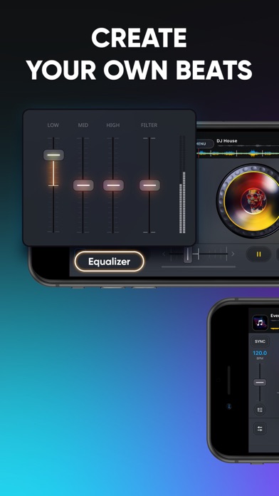 DJ it! Virtual Music Mixer app Screenshot
