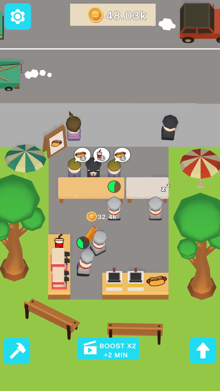 Idle Food Corner