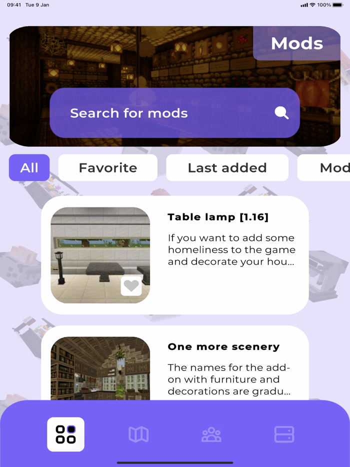 Furniture Addons Mobs Creator