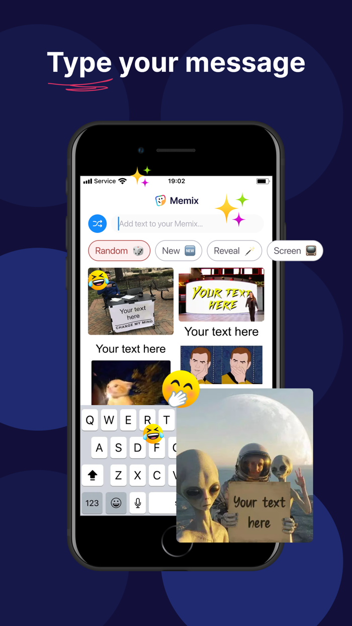 Memix - Chat with memes