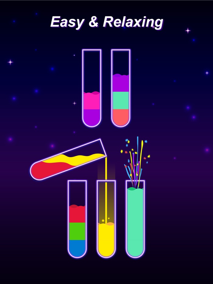 Water Sort Glow Color Sort