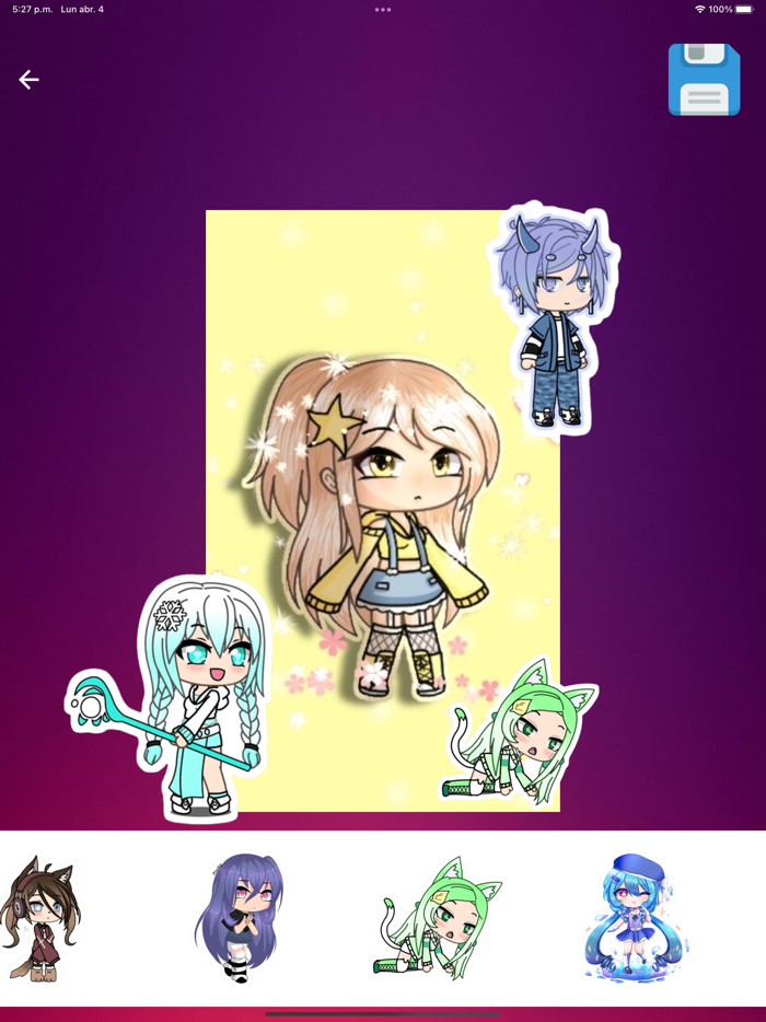 Creator for Gacha characters