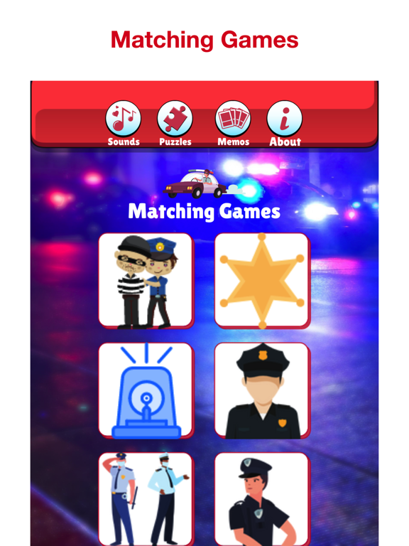 Kids Police Officer Cop Games screenshot 4