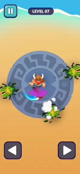 Game screenshot Pixel Spin Warrior apk
