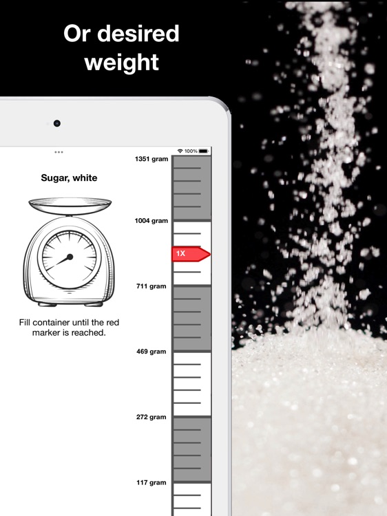 Measuring Cup & Scale for iPad