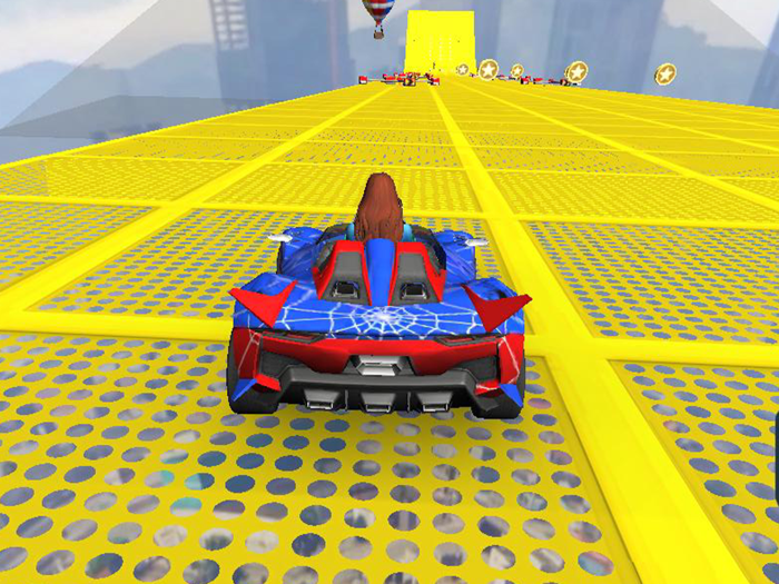 Superhero Stunts Car Games