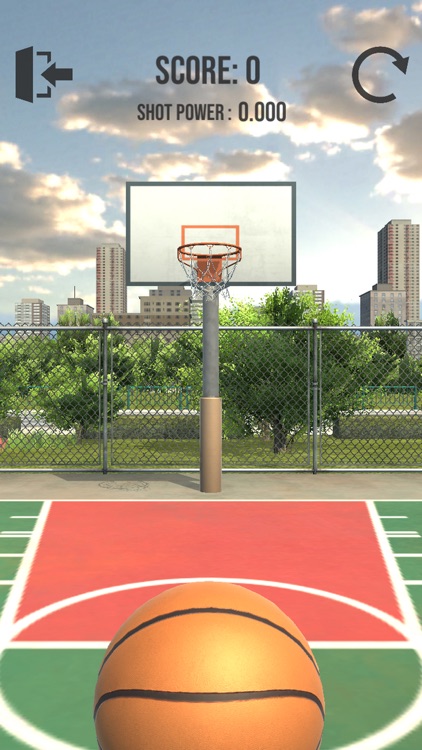 Basketball Court Dunk Shoot