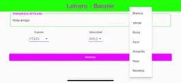 Game screenshot Letrero-Banner apk
