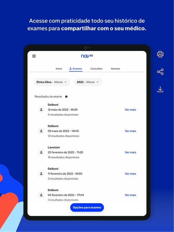 Nav: Exames e Consultas Onlineのおすすめ画像3